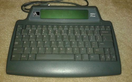 Zebra KDU plus - Keyboard ~  Manufacturer Part #: 120182G-001