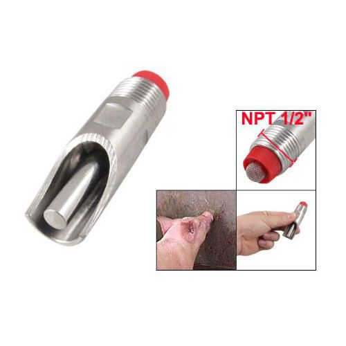 Stainless steel npt 1/2&#034; pig nipple automatic sheep waterer drinker w9 for sale