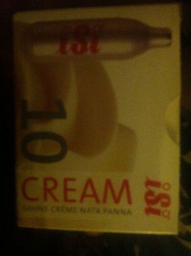 Box of 10 cream isi