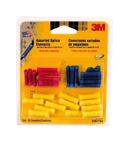 3M CHIMD 3827 Splice Connect Electrical Connectors Kit, 6 Per Pack