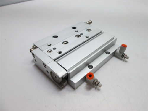 SMC MXF20-50 Low Profile Slide Table, 20mm Bore, 50mm Stroke, 0.15-0.7MPa