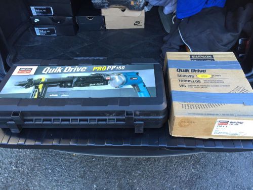 QuikDrive PROPP150G2M25K System w/ Makita 2500 rpm Motor With A Box Of Screws
