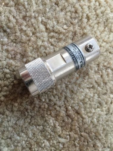 HEWLETT PACKARD HP 908A COAXIAL TERMINATION 50 OHM TYPE N MALE