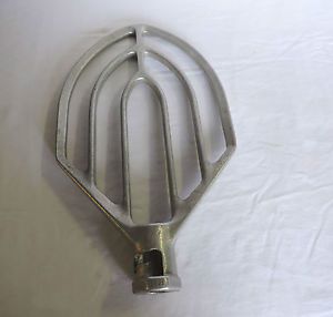 Lot #8, hobart mixer mixing paddle beater aluminum, 16 1/2&#034; tall, model #ds 30 b for sale