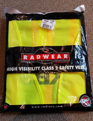 NEW Radians Rad Wear High Visibility Safety Vest Class Size XL