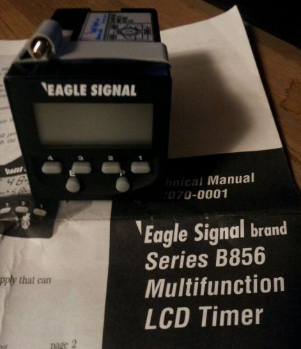 Eagle Signal B856-500 LCD Timer; NEW