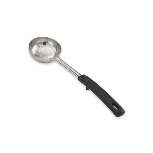 Vollrath 61180 Black Handled Perforated S/S 8 Oz. Spoodle