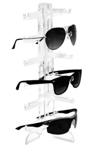 Table Top Standing Display for 6 Pairs of Sunglasses / Eyeglasses