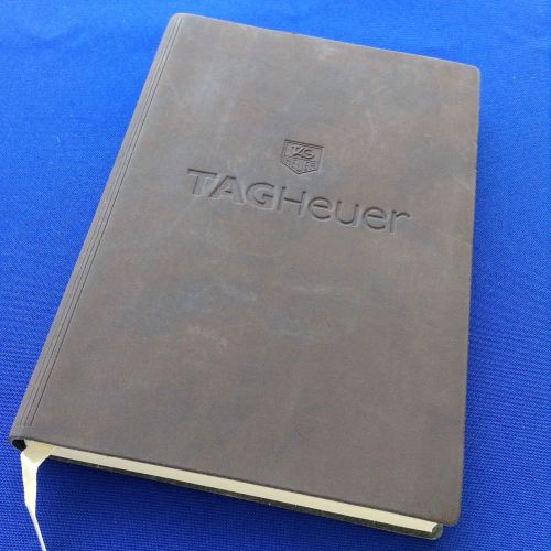 tag heuer luxury brown notebook very rare 2015