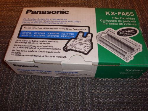 New Panasonic KX-FA65 Genuine Fax Film Cartridge