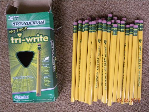 27 ticonderoga tri write pencils/special needs/OT/Autism/Teaching