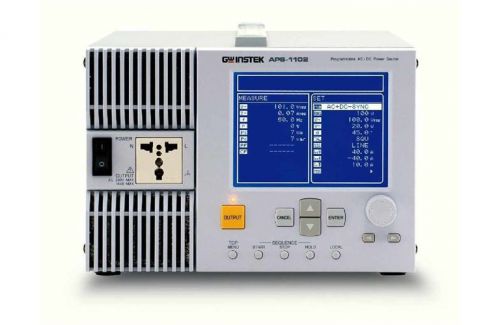 Instek APS-1102A - 750VA/1000VA OUTPUT; AC and AC + DC