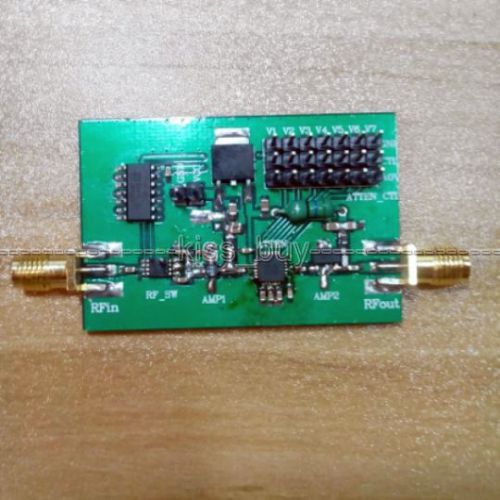 (0.1-1000MHz, gain 52dB) Digital RF programmable amplifier Signal Amplifier