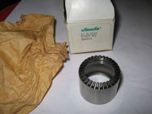 Jacobs drill chuck sleeve # s1, fits 1a &amp; 1b, nos for sale