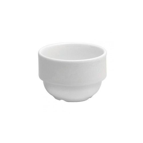 Buffalo f8010000705 white 9-1/2 oz. stacking bouillon cup - 36 / cs for sale