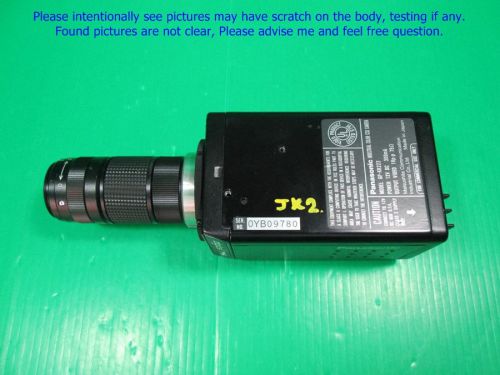 Panasonic GP-KR222 &amp; Kenko KCM-50NII,Lens Industry Lab Microscope camera, sn:780