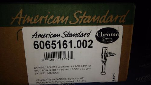 American standard 6065161.002 flushometer automatic sensor toilet flush valve for sale