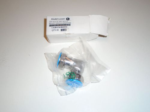 ALCATEL 1AB424380001 DIN MALE-DIN MALE RIGHT ANGLE ADAPTER