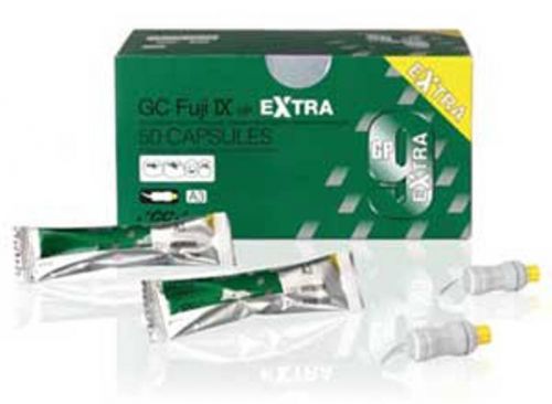 GC FUJI IX GP EXTRA CAPSULE REFILL - BOX OF 50 CAPSULES Free shipping