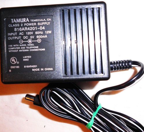 Tamura,input ac 120v adapter, power supply 816ar4201,output dc 5v,free shipping for sale