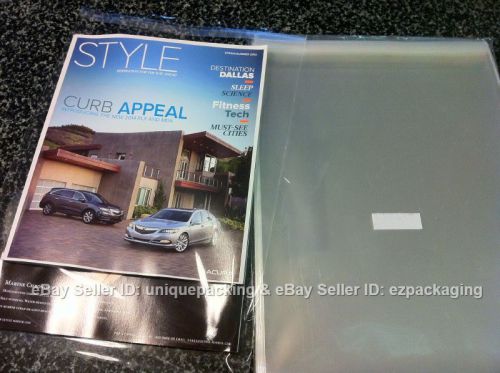 300 13 7/16 x 19 1/4 clear resealable poly / cello / bopp bags for 13x19 photo for sale