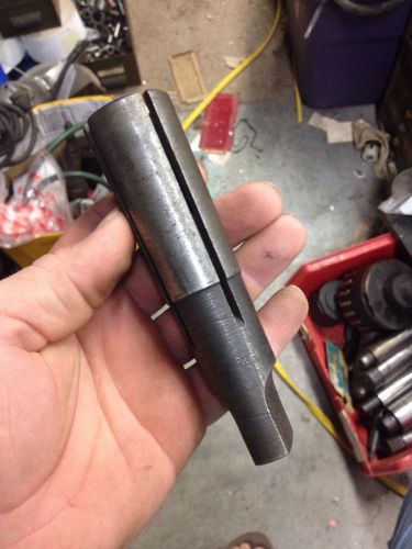 SCULLY JONES 4 MT 3/4&#034; Pipe Tap Split Sleeve Tap Driver Metal Lathe Morse Taper