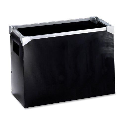 NEW Pendaflex Poly Desktop File Box  Black  1 Each (01151)