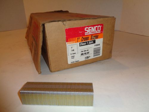 Senco fasteners staples p13bab 1&#034; crown 1&#034; leg 16 gauge chisel point for mw pw for sale