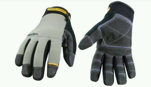 YOUNGSTOWN GLOVE CO. 05-3080-70-L Cut Resistant Gloves, Gray/Black, L, PR