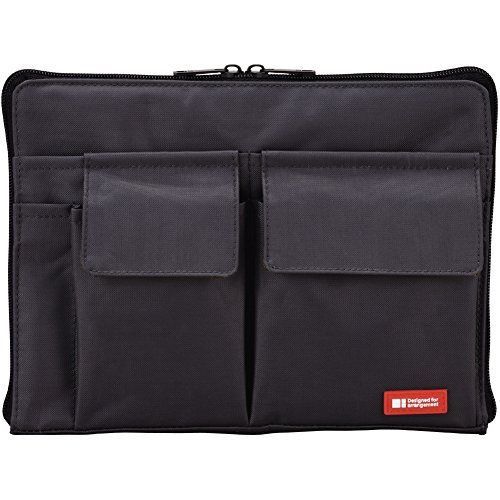 Lihit Lab Teffa Bag in Bag - Size A5 (10&#034; X 7.1&#034;) - Black(ASAP)