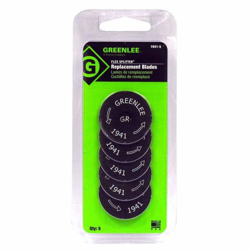 GREENLEE REPLACEMENT BLADE SET - 1941-5 (5 PACK) ***NEW***