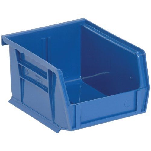 Edsal edsal pb8500b high density stackable plastic bin, 4&#034; width x 3&#034; height x for sale