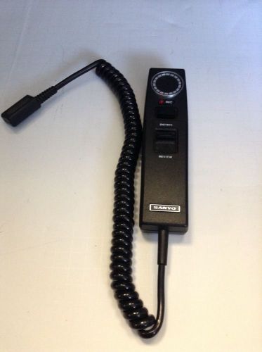 Sanyo HM81 Dynamic Mic Speak Hand Held Recording Device Microphone Dictate