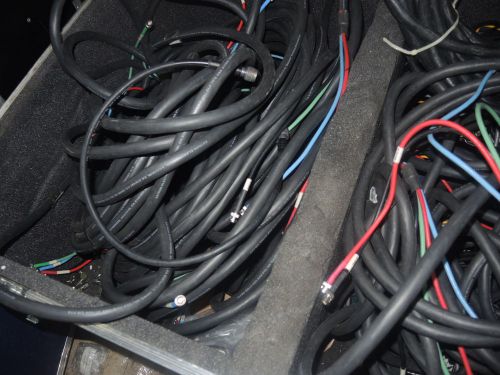900ft of extron and canare bnc cable for sale