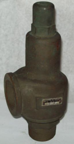 Aquatrol fig. 69 1-1/2&#034; npt brass 100 psi relief valve for sale