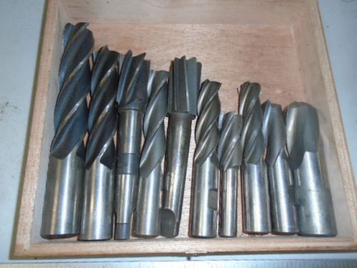 MACHINIST TOOLS LATHE MILL Machinist Lot of Sharp End Mills Mill Cutters afds