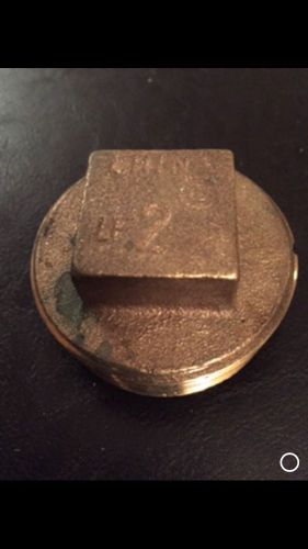 Brass Plug 2&#034; Size