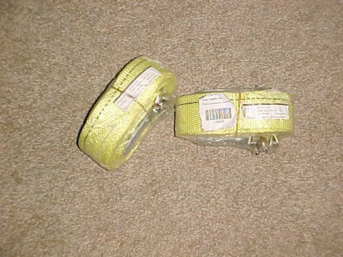 1) NEW, E Track Channel Strap, #1DKX6 Logistic Cam Buckle Strap, 12ftx2In, 800lb