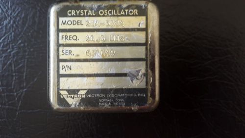 VECTRON 254-5384 21.3 MHZ  Crystal Oscillator