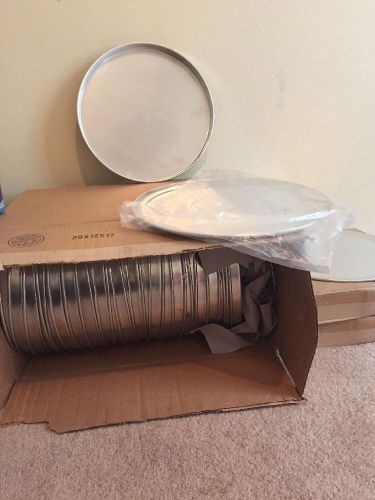 28 Pizza Pans 12&#034; With Tops included