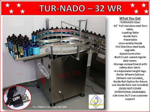 Turn table-loading table-feed table-guide rails- tur-nado-32wr for sale
