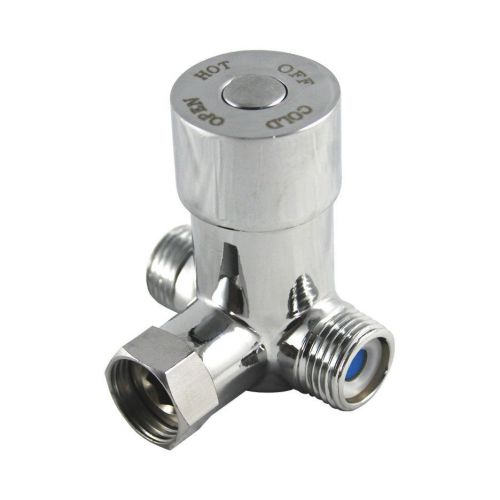 Hot &amp; cold temperatur water mixer valve control for auto sensor bathroom faucet for sale