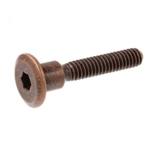 1/4-20 X 23 MM Coarse Antique-Brass Steel Hex-Drive Connecting Bolts, 4Pk 53964