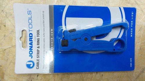 Jonard tools csr-1575 5/16 in capacity strip only plastic cable stripper for sale