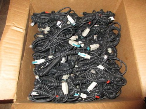 Lot of (20) Metrologic Barcode Scanner Cables 53276D-N-3-TG