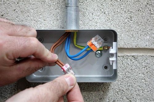 IDEAL 30-1033J Push-In Wire Nut Connector, 3-Port, Orange ,PK 250