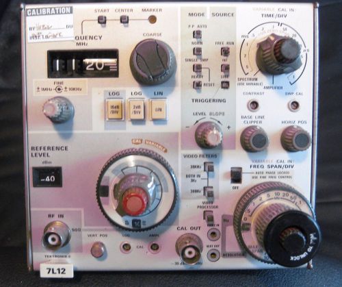 Tektronix 1L12 Spectrum Analyzer Plug in