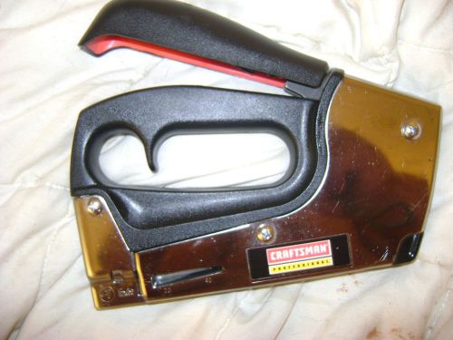 CRAFTSMAN PRO STAPLE GUN