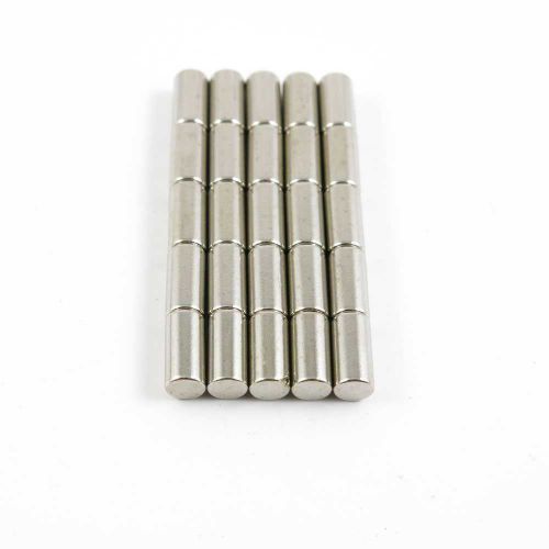 70pcs Fridge Pinnwand aimant Neodymium Magnets N35 5x10mm Cylinder 3/16&#034; x 3/8&#034;