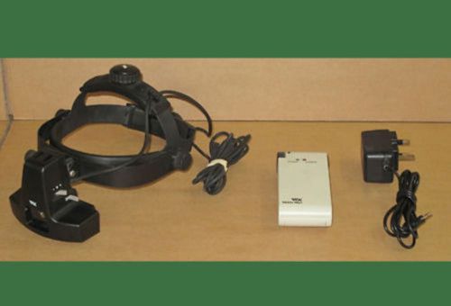 Welch allyn binocular indirect ophthalmoscope &amp; diffuser wireless 12500 hls ehs for sale